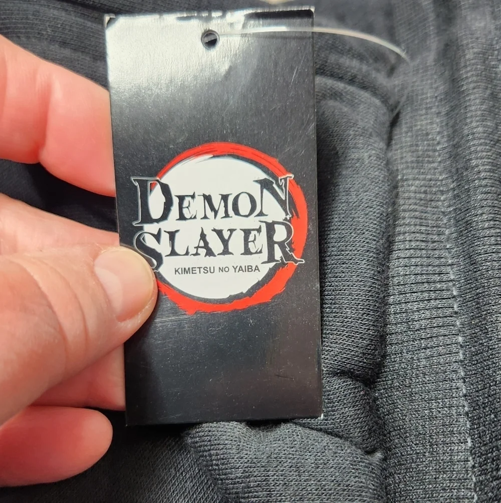 Mens Demon Slayer Lounge Pajama Pants, Anime Manga Active Sweatpants XXXL